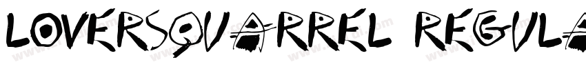 LoversQuarrel Regula字体转换